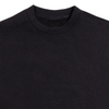 Premium Crewneck Pullover Black Close Up