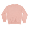 Premium Crewneck Pullover Pink Back