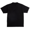 stone wash heavy tee reactive black front view