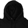 Premium Pullover Hoodie Black color close up