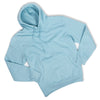 Premium Pullover Hoodie Bright Blue Wrinkle