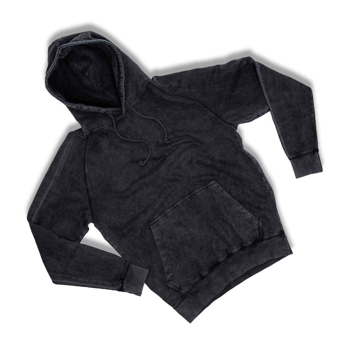 schwarzer vintage hoodie