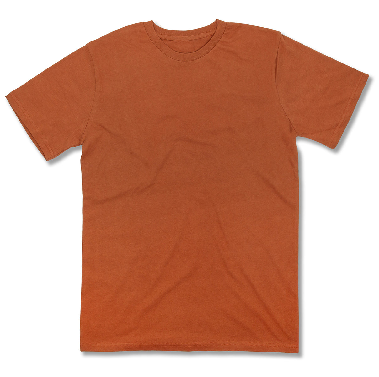YOURS Curve Plus Size Rust Orange Textured Tunic Shirt