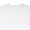 Unisex T Shirts White Close Up