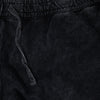 black vintage shorts close up
